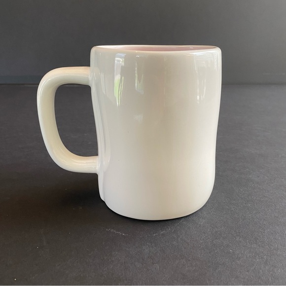 RAE DUNN Artisan Collection AUNTIE Mug White and Pink Kitchen Coffee Tea Drink - Picture 4 of 7